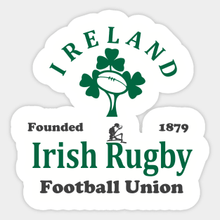 Skulls Rugby Ireland Rugby Sticker